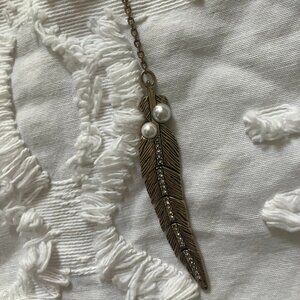Rebecca Minkoff Feather Necklace